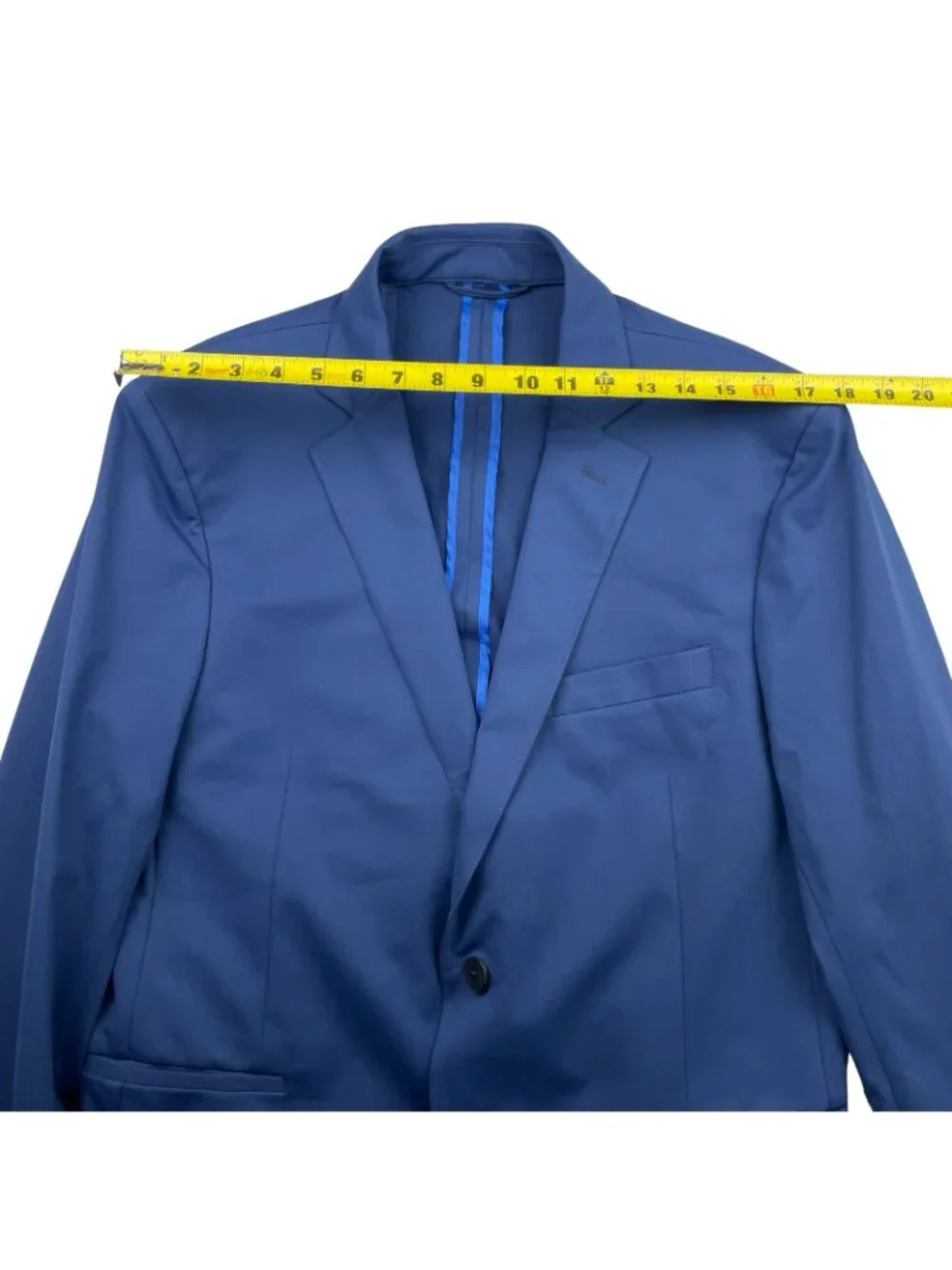 Twillory Men’s Performance Stretch Travel 2-Button Blazer Blue • 42S